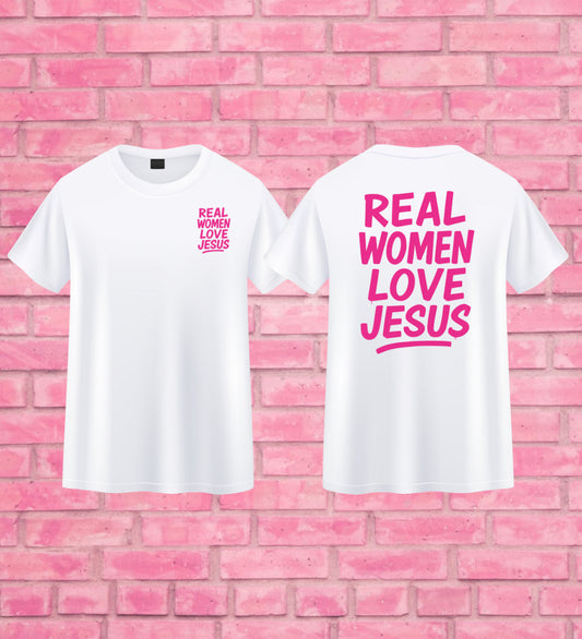 REAL WOMEN LOVE JESUS TEE