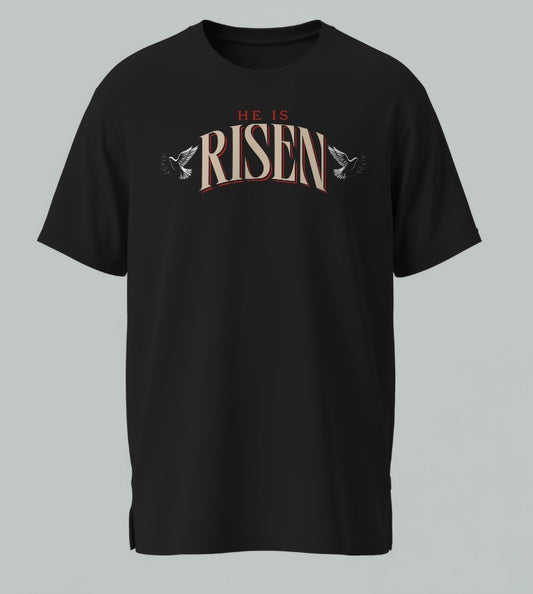 HE IS RISEN-GRAPHIC T SHIRT