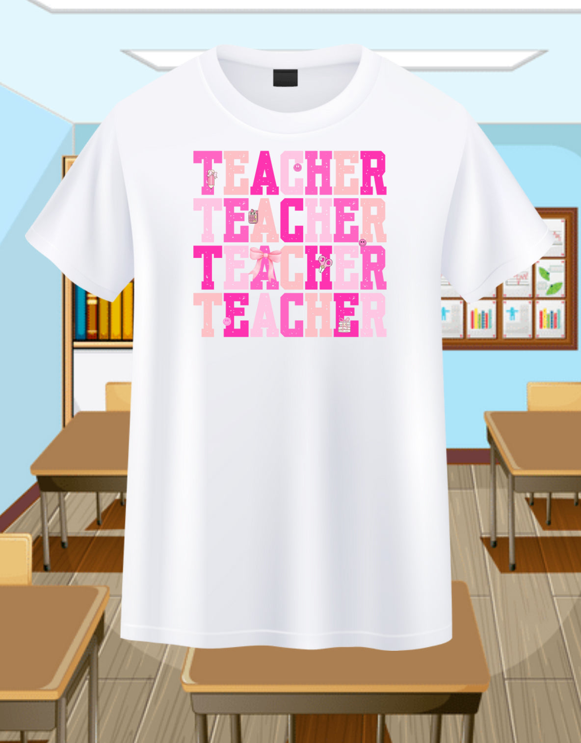 TEACHERx4 PINK