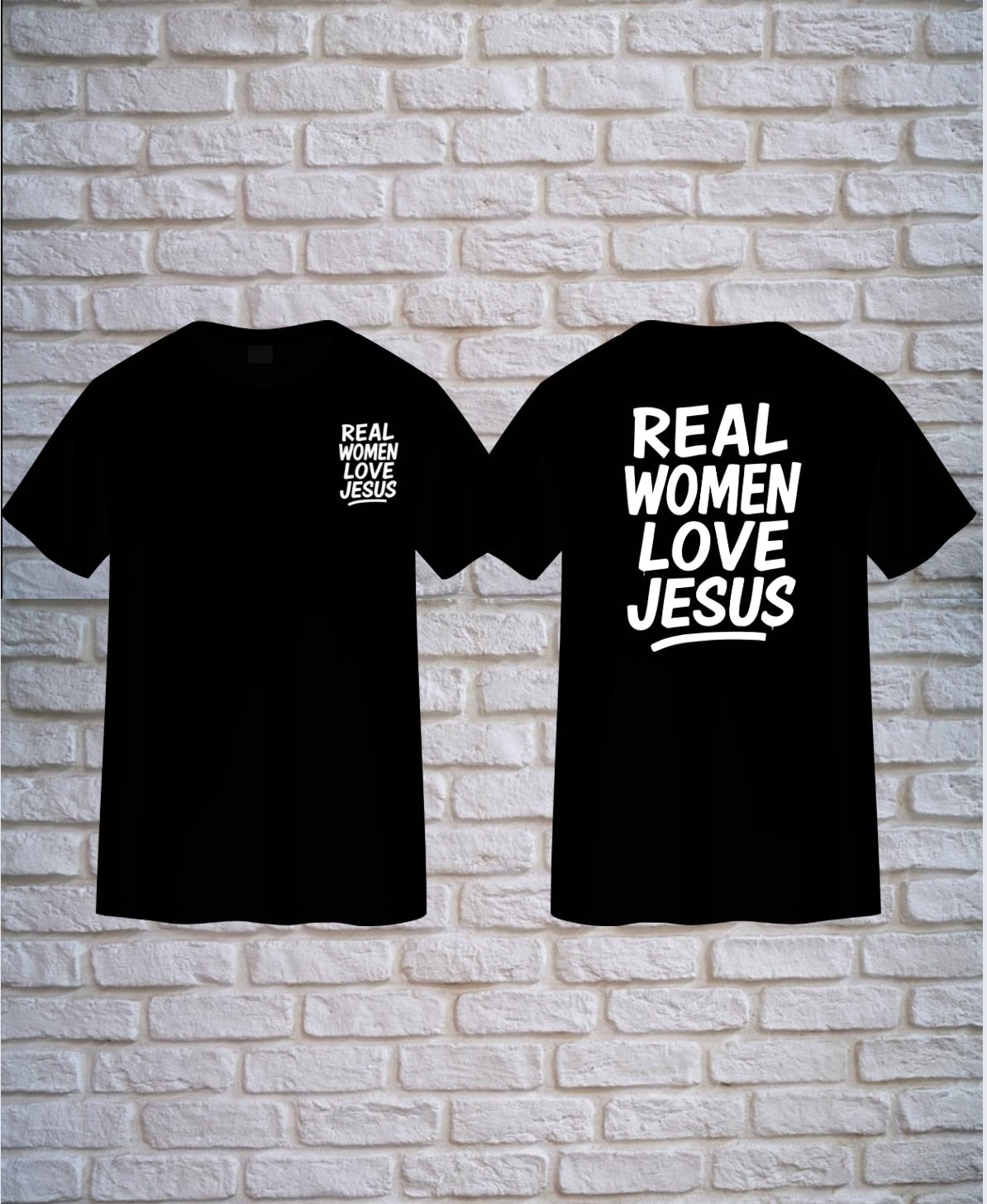 REAL WOMEN LOVE JESUS TEE