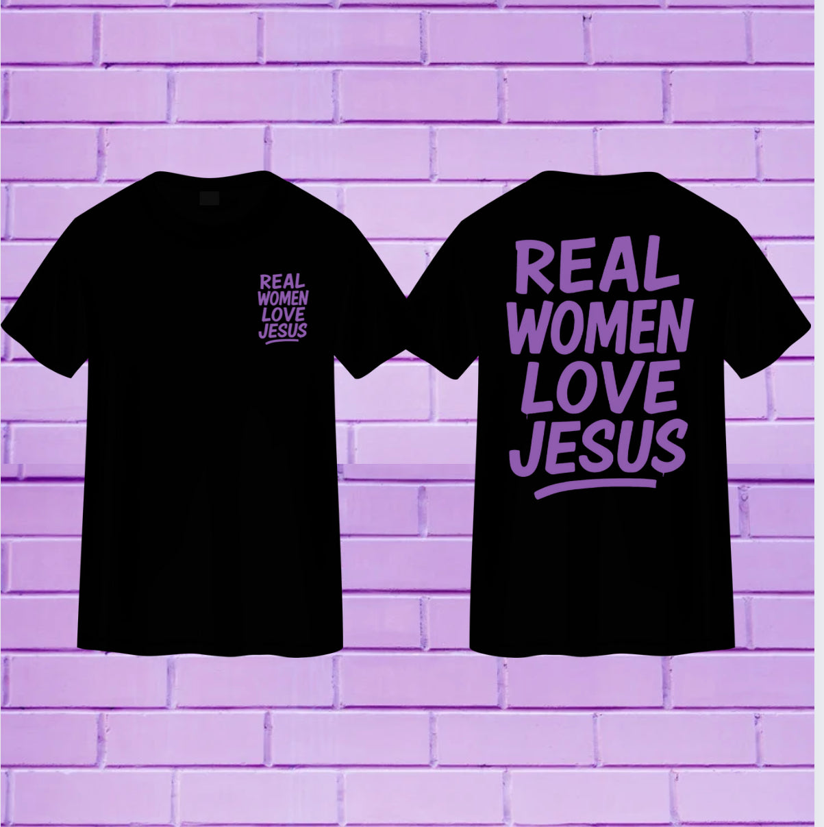 REAL WOMEN LOVE JESUS TEE