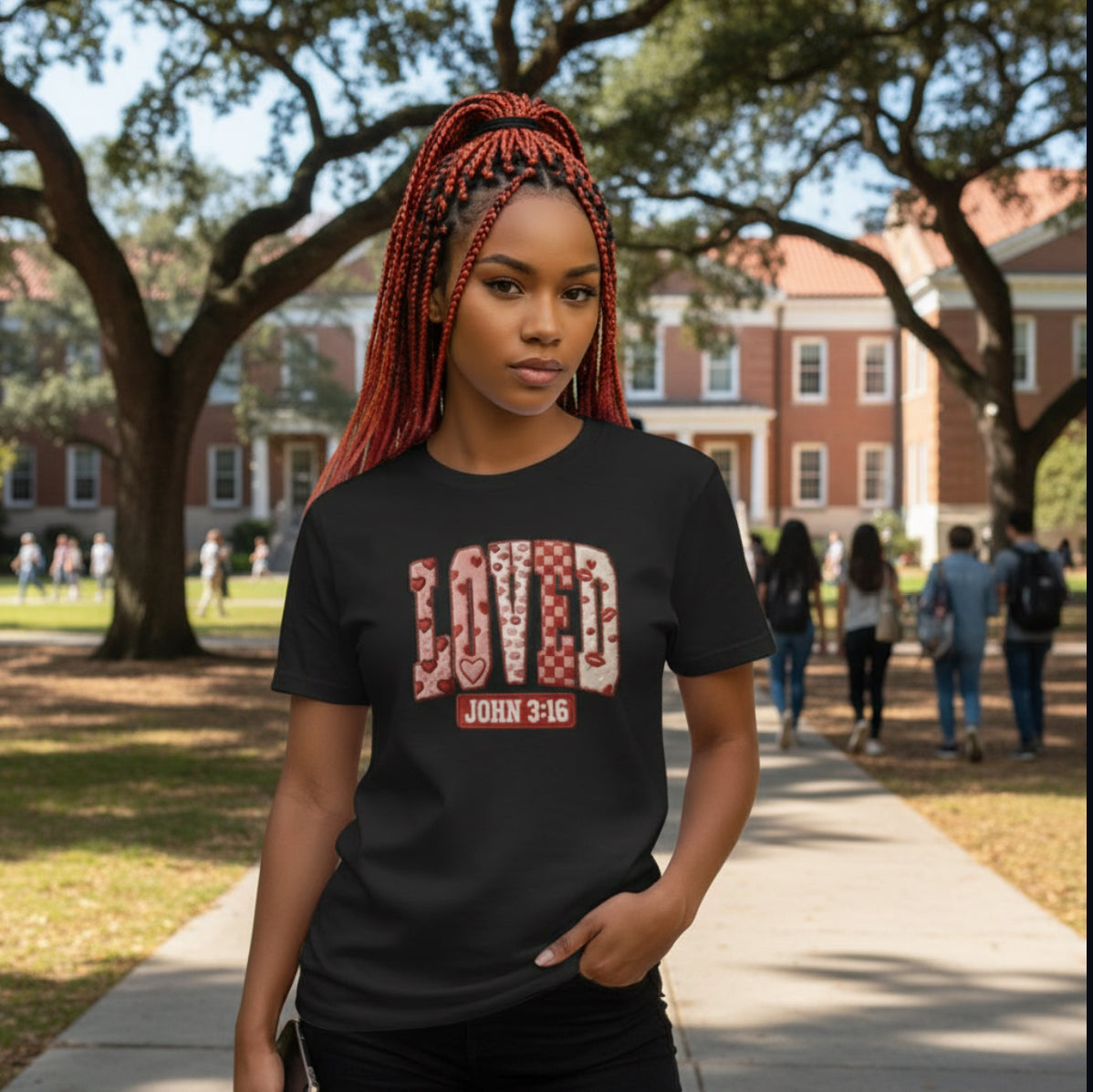 -LOVED JOHN 3:16 VALENTINE