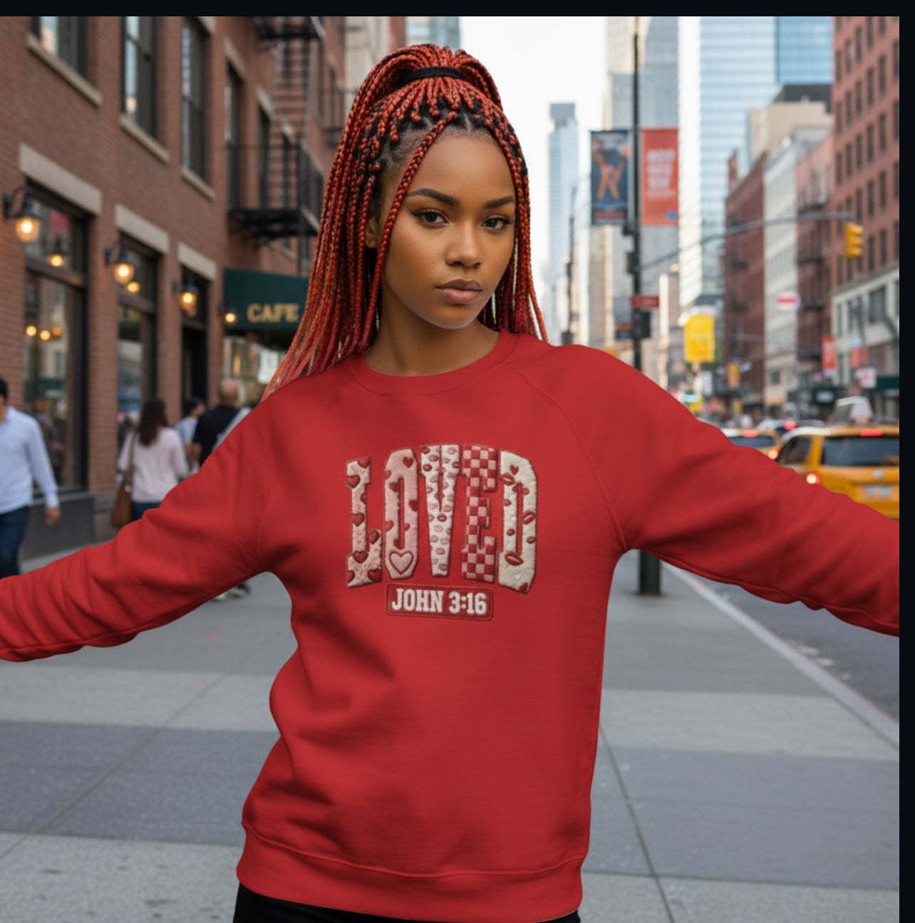 -LOVED JOHN 3:16 VALENTINE