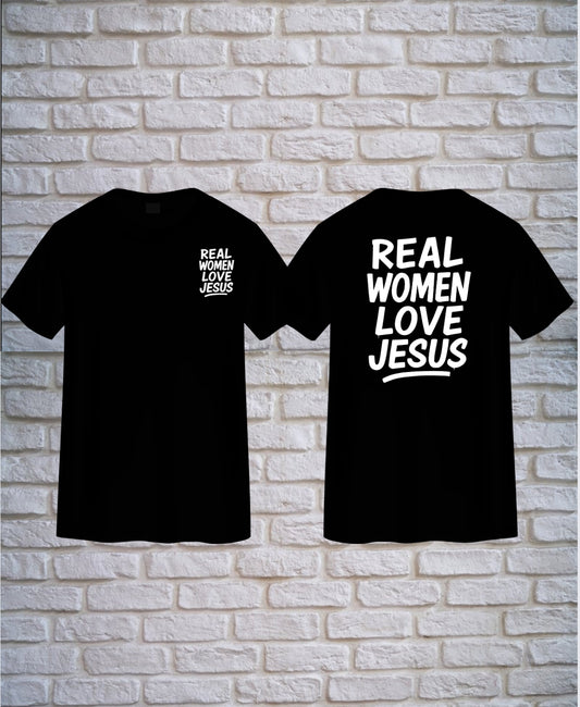 REAL WOMEN LOVE JESUS TEE