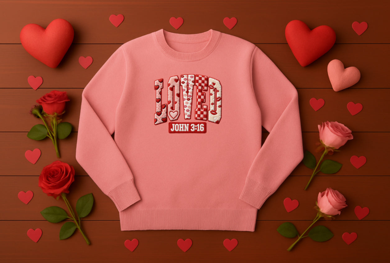 -LOVED JOHN 3:16 VALENTINE
