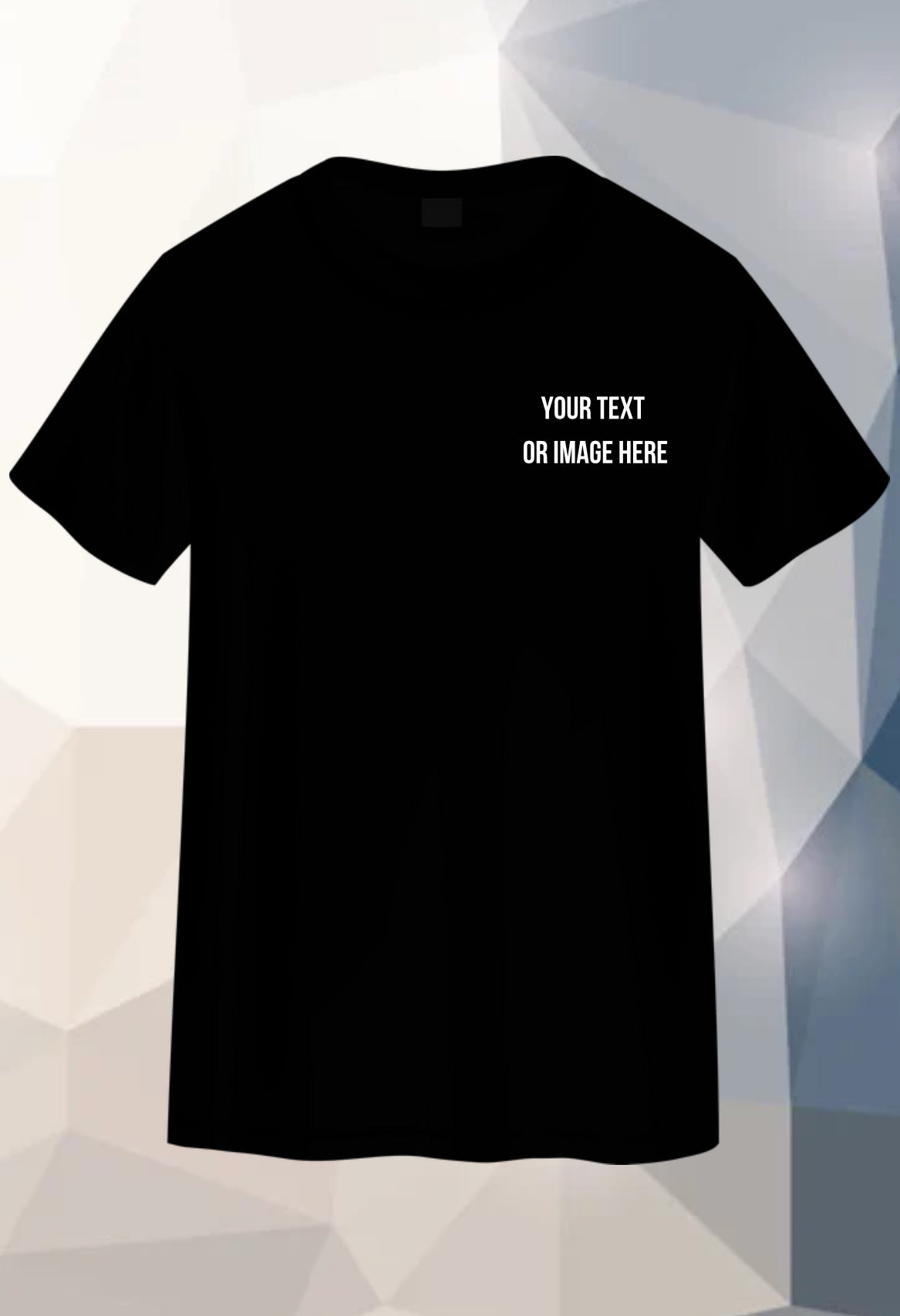 Custom T-Shirt-Chest Logo