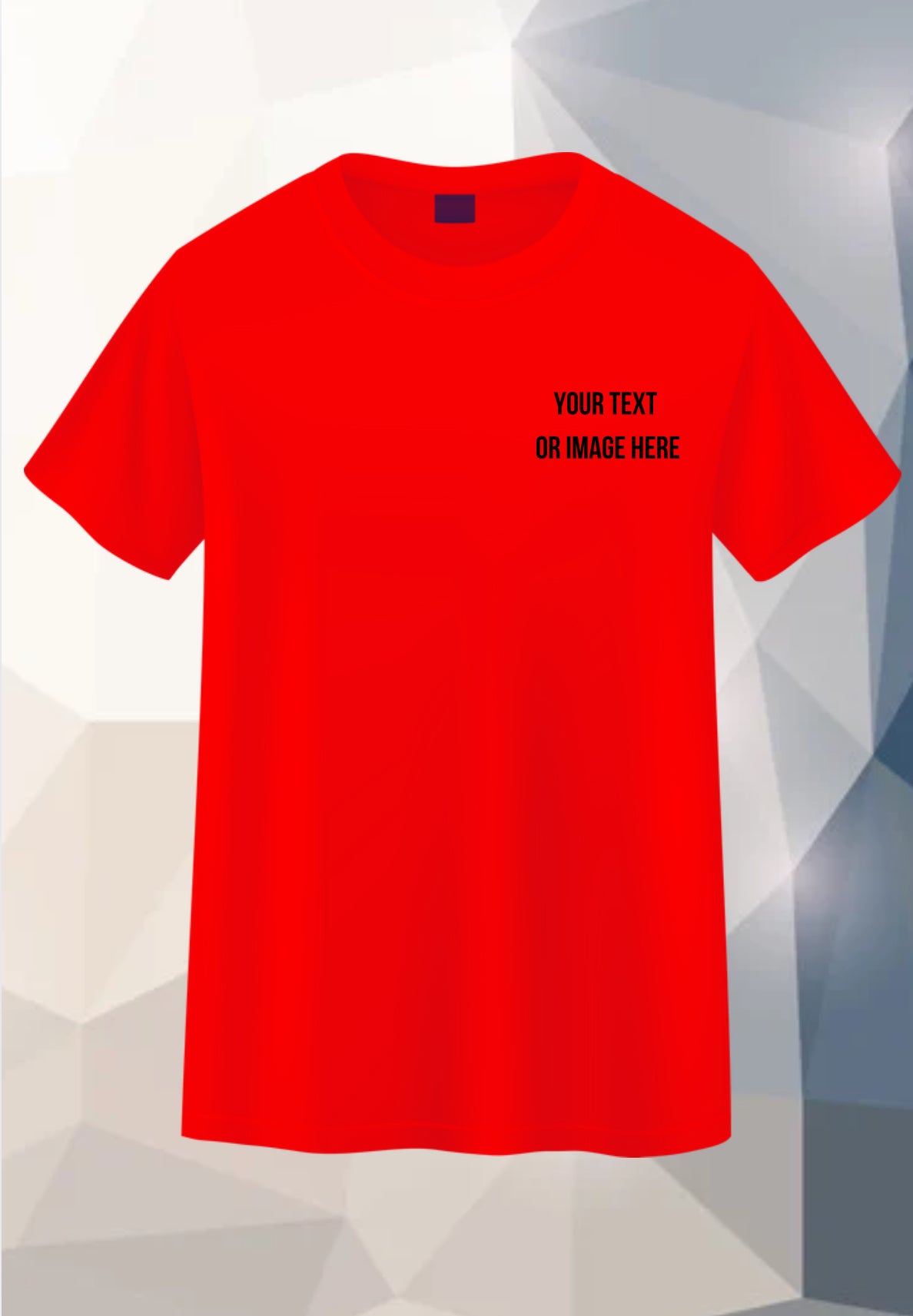 Custom T-Shirt-Chest Logo