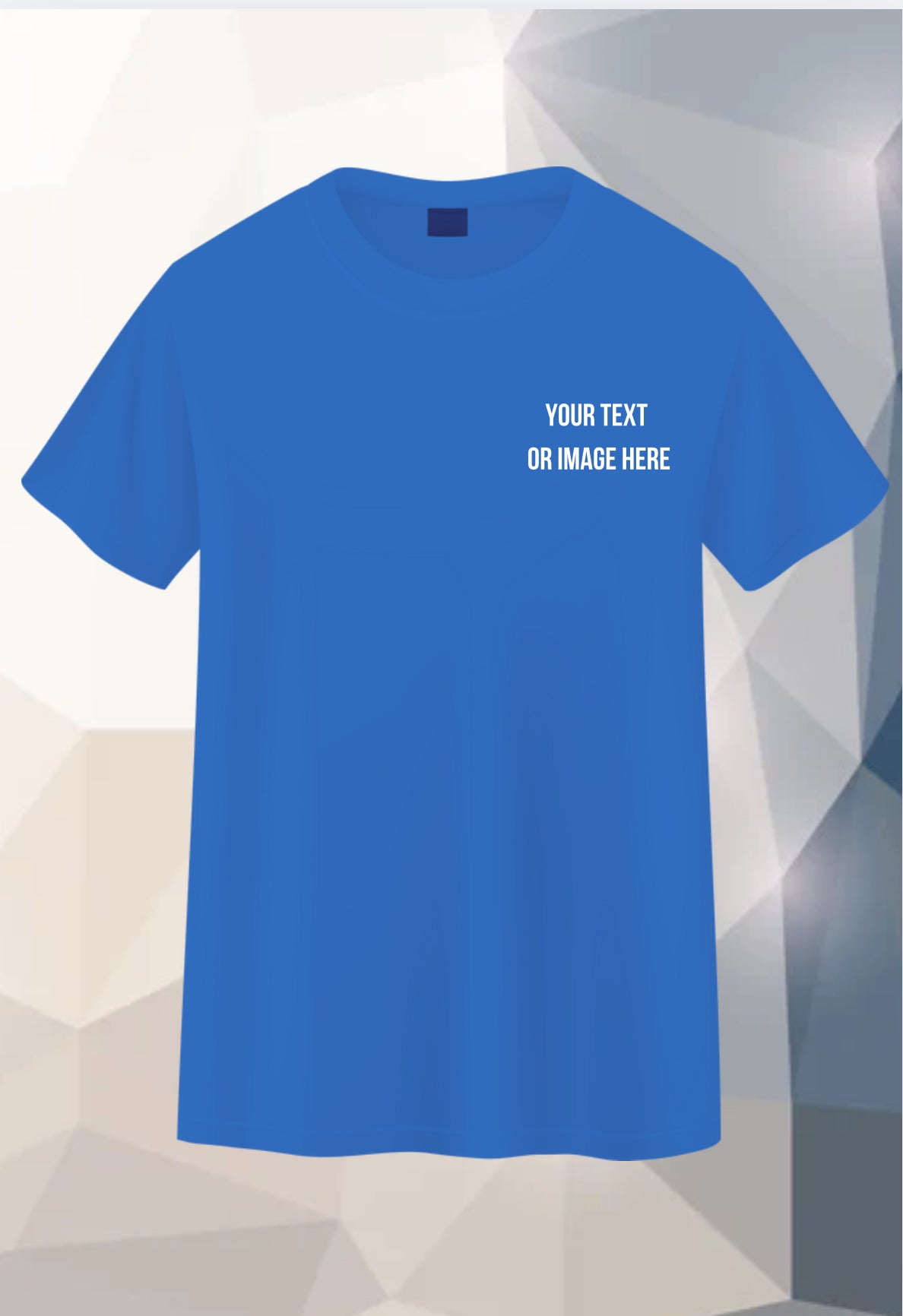 Custom T-Shirt-Chest Logo