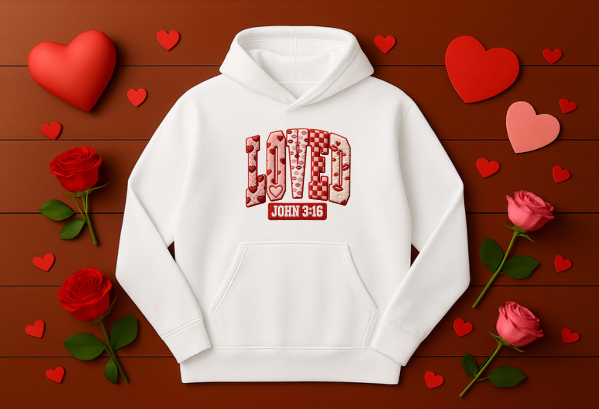 -LOVED JOHN 3:16 VALENTINE