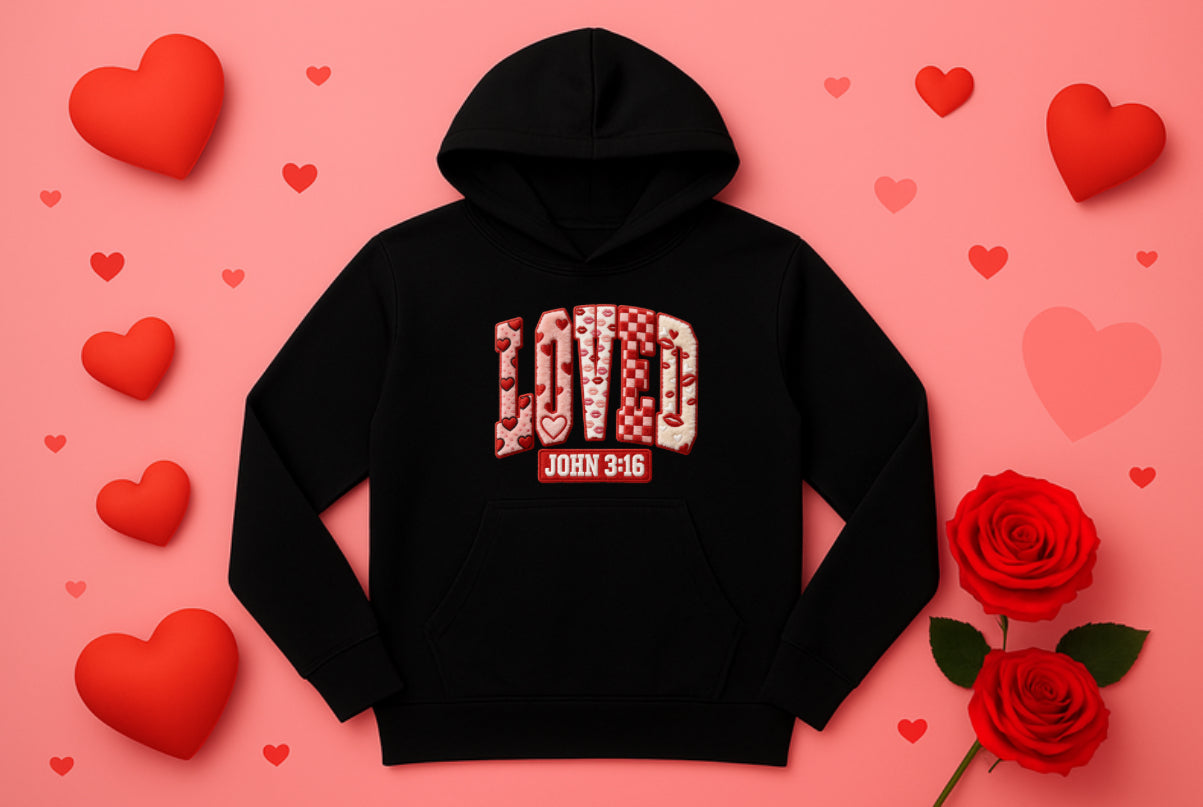 -LOVED JOHN 3:16 VALENTINE