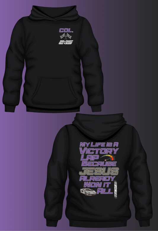 Victory Lap Hoodie Purple