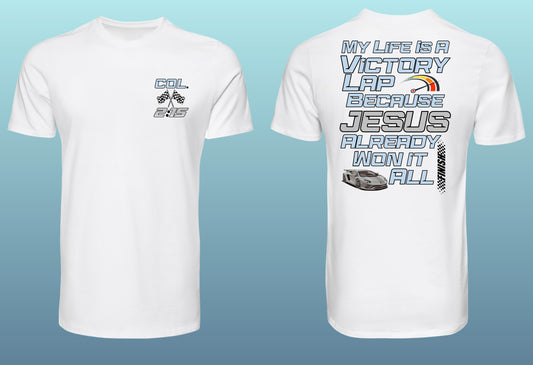 Victory Lap T-Shirt Blue